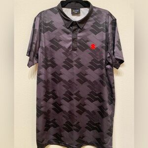 Suzuki polo, large, charcoal/gray